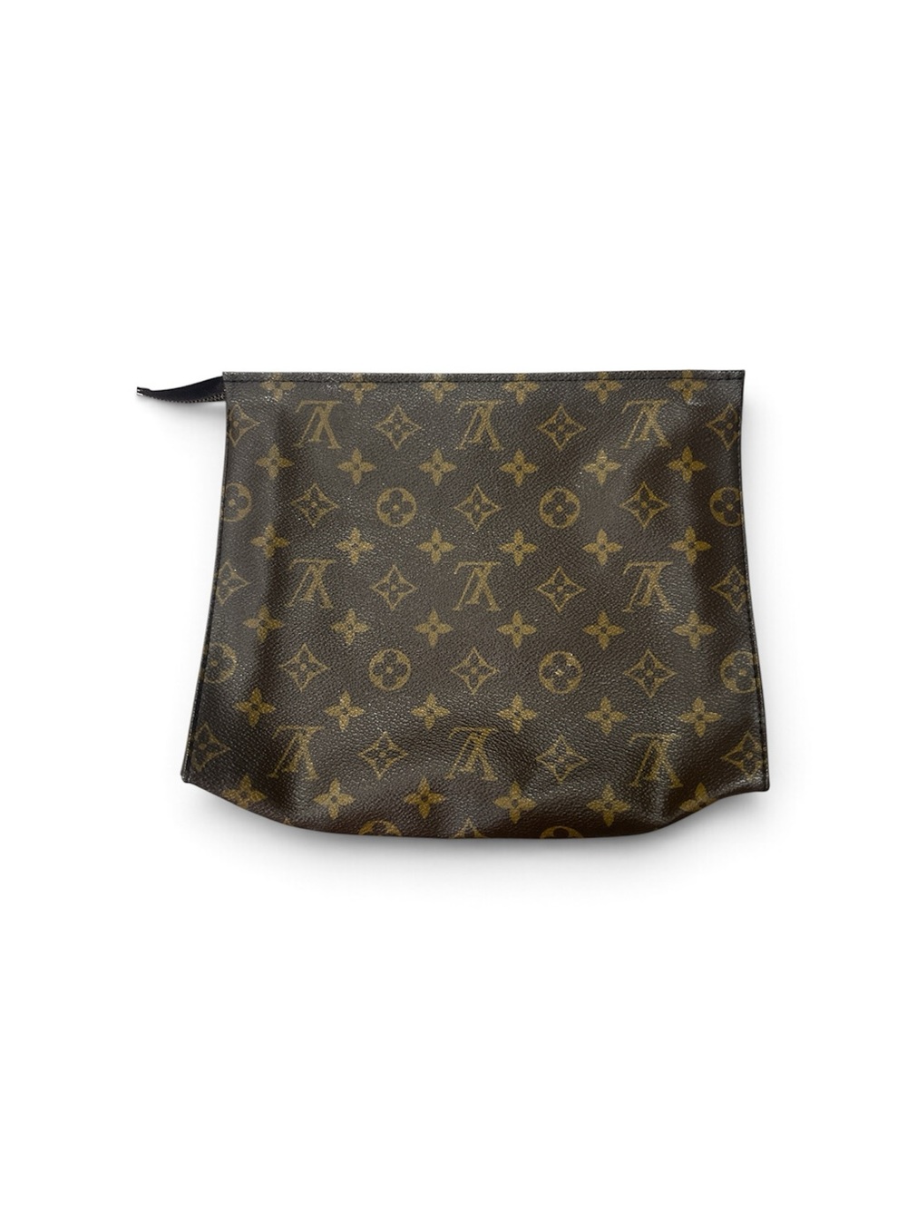 Louis Vuitton Monogram Canvas Toiletry Pouch in Brown and Gold